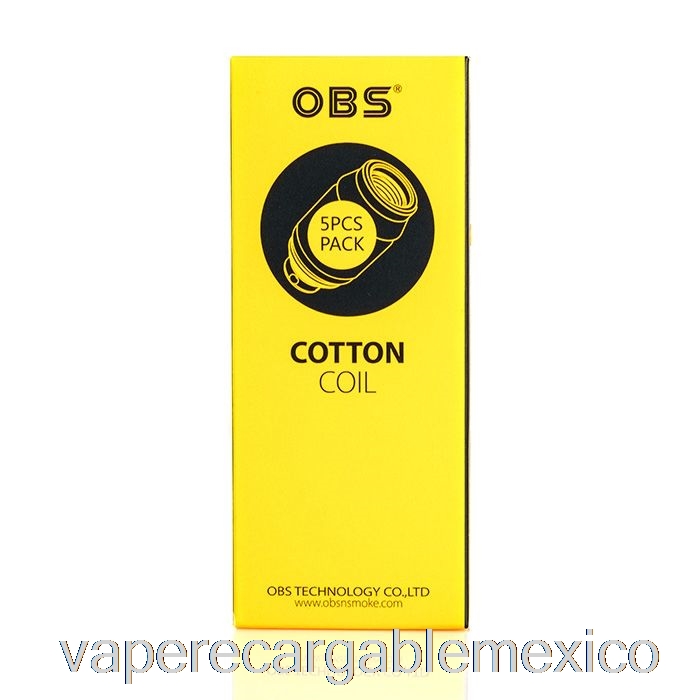 Vape Recargable Obs Cube Mini Bobinas De Repuesto 1.2ohm N1 Bobina Kanthal